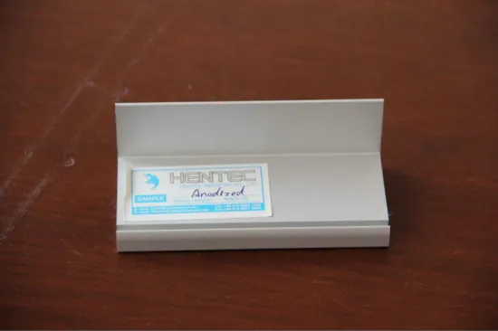 Anodized Aluminum 6063 T5 Solar Panel Frame With L Connector , 45 × 35mm