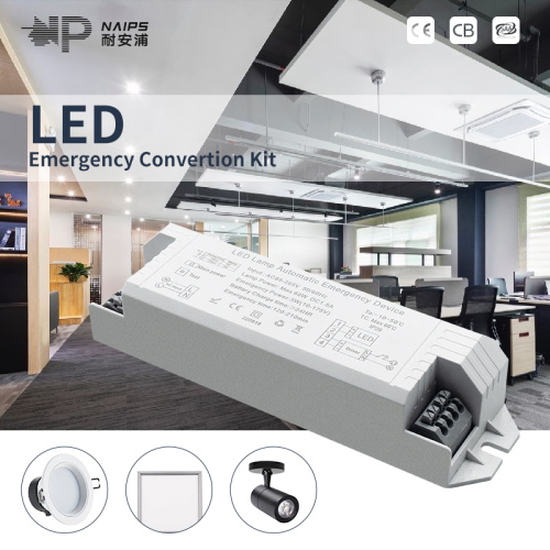 Dispositivo de emergencia de la lámpara LED automática para panel