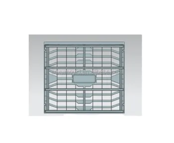 PP Top Discharge Duct Air Cooler Mold