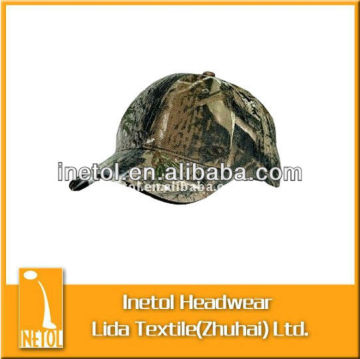 6 panels camo led cap