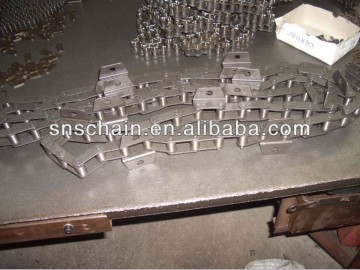transmission chain with attachment