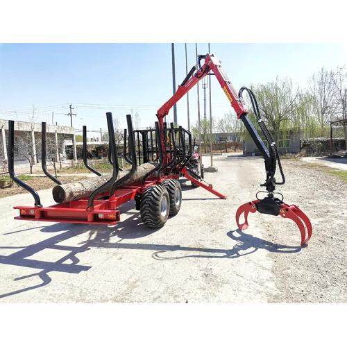 Rotating Wood Log Grapple Wood Grabber car