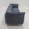 Technology fabric dark sofa