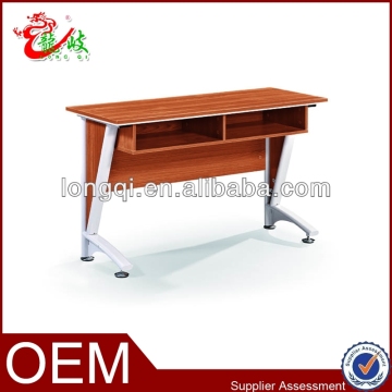 china supplier modern new design cheap metal frame legs student desk study writing table school furniture