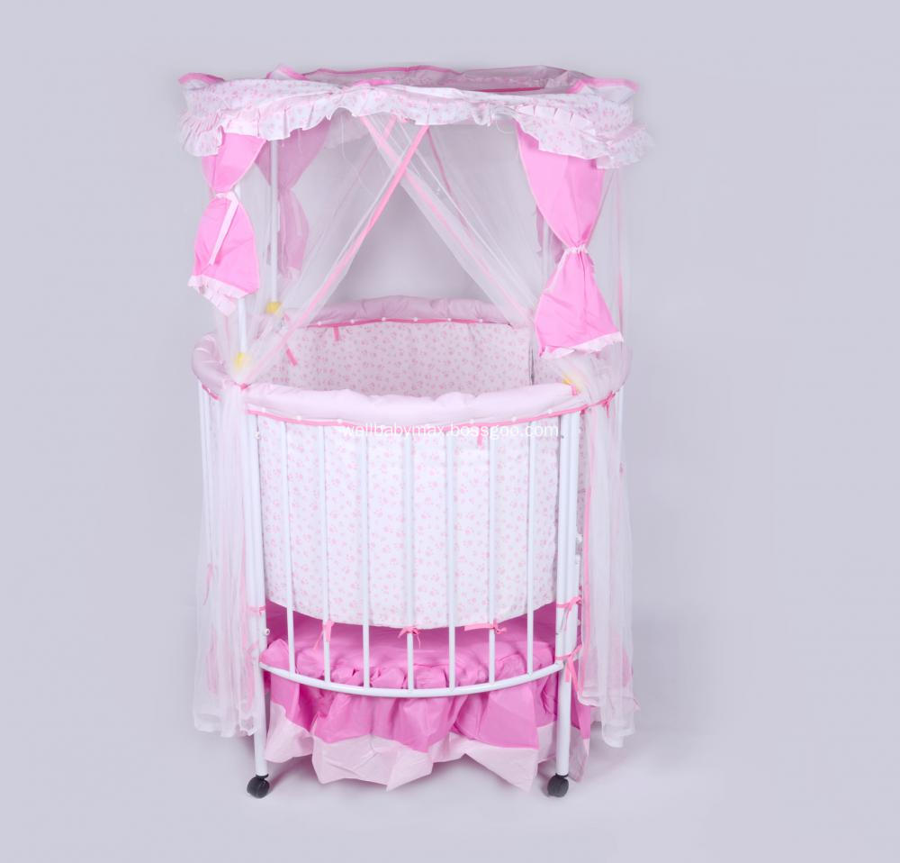 Round Shape Baby Bed and Playpen