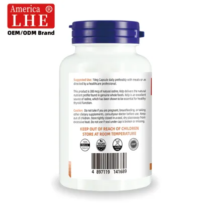 Shecome Kelp Capsules Supports Healthy Thyroid Function