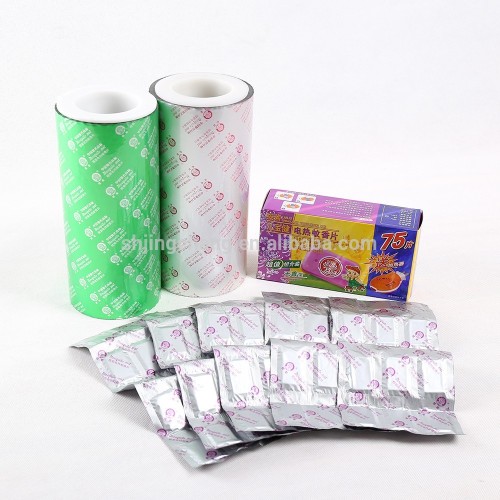 JC salad packaging film,aluminum foil laminated packaing film roll,food packaging metalized opp film