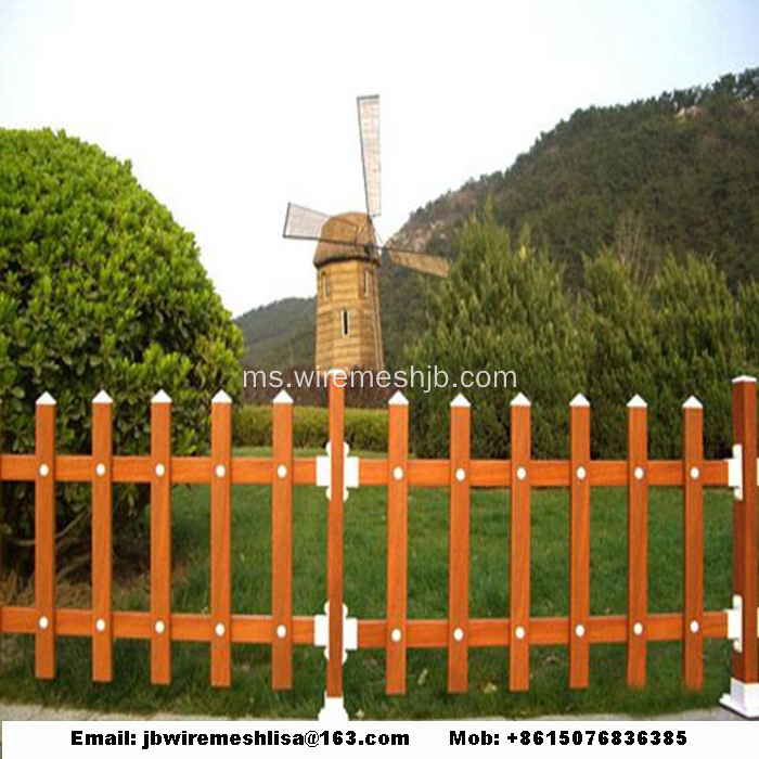 Pagar Taman Plastik / PVC Steel Picket Fence