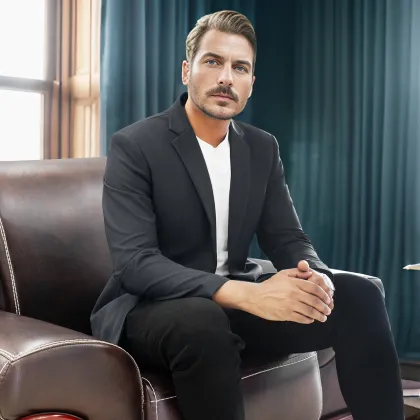 Men's Causal Blazer for Men black S