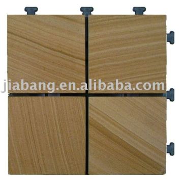 DIY Sandstone garden tile with PE base-SYT4