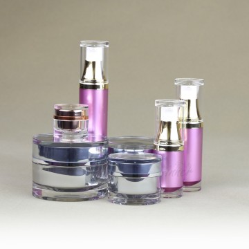 acrylic skincare pumps and jars 50ml 100ml