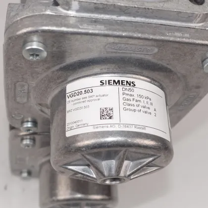 SIEMENS Gas Double Solenoid Valve VGD20.503