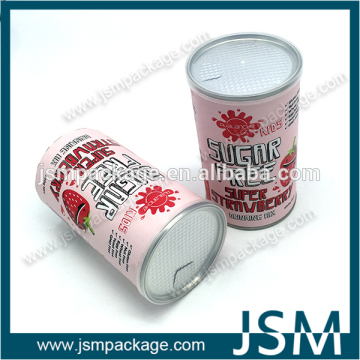FDA white lid milk powder paper cansiter