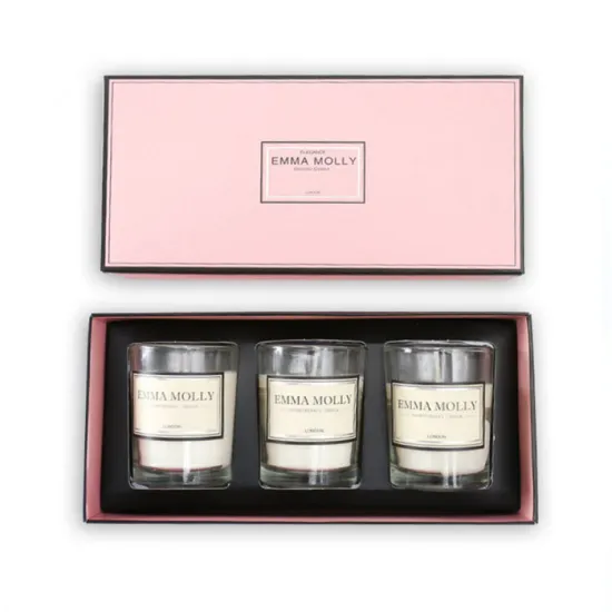 Biodegradable recycled candle packaging boxes