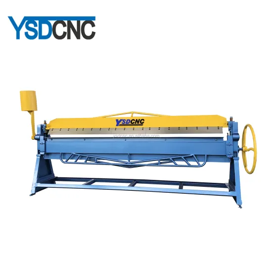 WS-1.5*3000 Iron CNC Air Duct Pipe Manual Sheet Metal Folding Machine for Sale