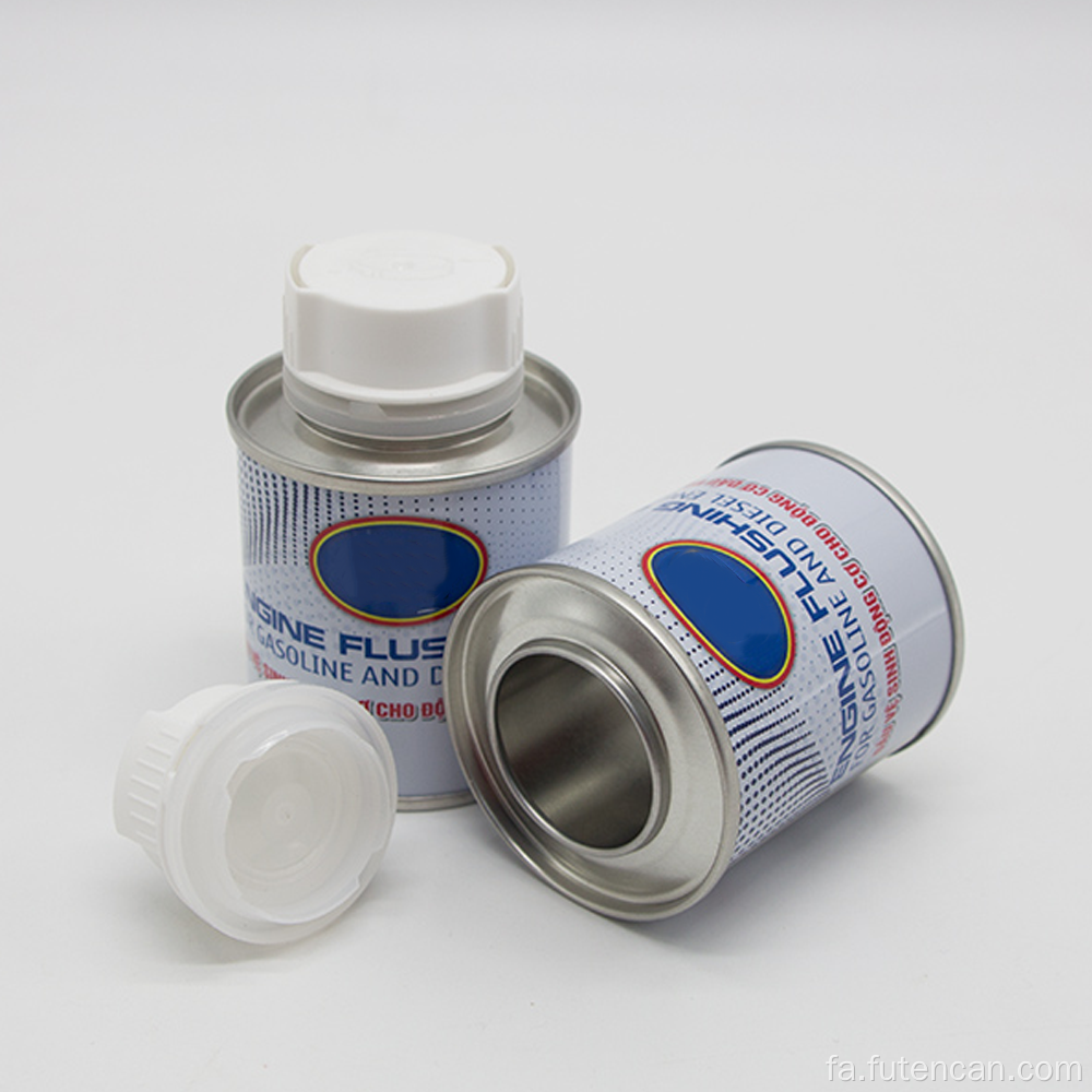 قوطی قلع افزودنی سوخت خالی