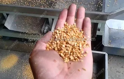 Roasted Peanut and Nut Chopping Machine - Cashew Nut Cutting Machine