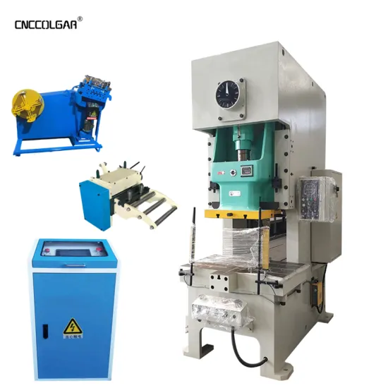 Pneumatic Power Press Machine CNCColgar Feeder
