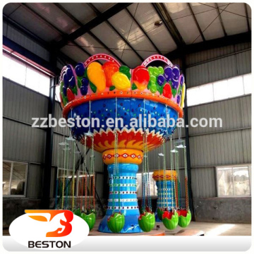 Theme parks amusement ride kids flying chair rides flying swinger