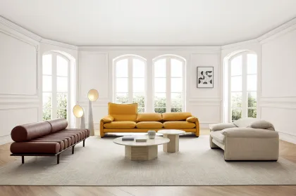 3 Seater boconcept sofa Tan sleeper sofa