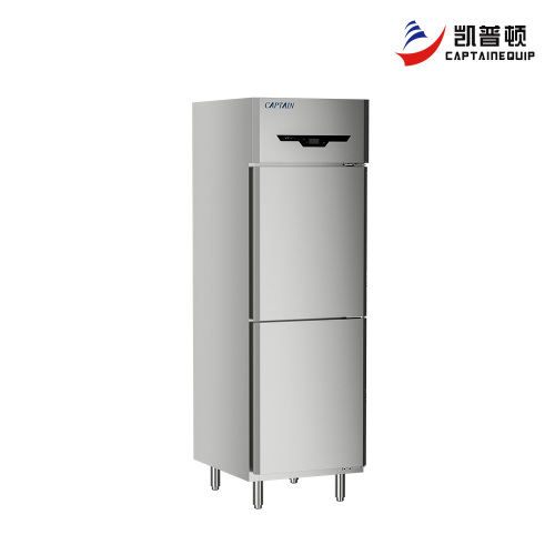 Вертикальная морозильная камера с разделенной дверью для коммерческого использования