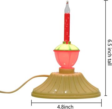 Christmas Light Bubble Candle Lamps with C7/E12 Base, 5W