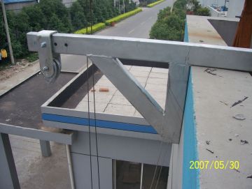 Safety Lock Suspended Working Platform Hanging Device For The Chimney Wall Painting Iso