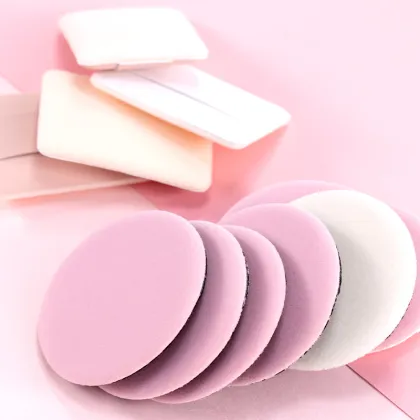 Flock Powder Puff Loose Powder Beauty Sponge