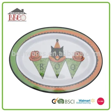 Health environmental special oval plate dinnerware set for restaurants