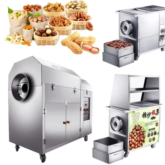 Small Scale Gas Roasting Machine for Various Seeds and Spices