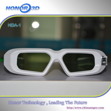 2015 newest style 144 Hz 3D Active Rechargeable DLP-Link 3d Glasses