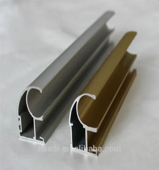 three acid polishing with Aluminum profile for light box aluminium profile light box
