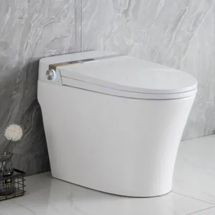 Ceramics Floor-Mounted Smart Toilet with Auto Washing - 2012B