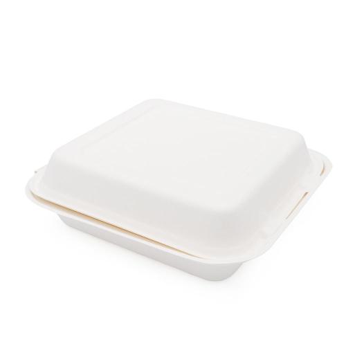 Biodegradable Food Container disposable tableware pape custom disposable lunch paper box Factory