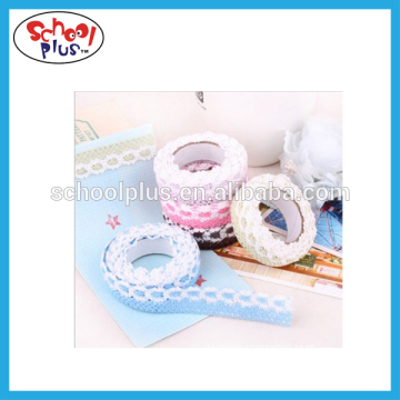 Decorative washi lace fabric tape for gifts