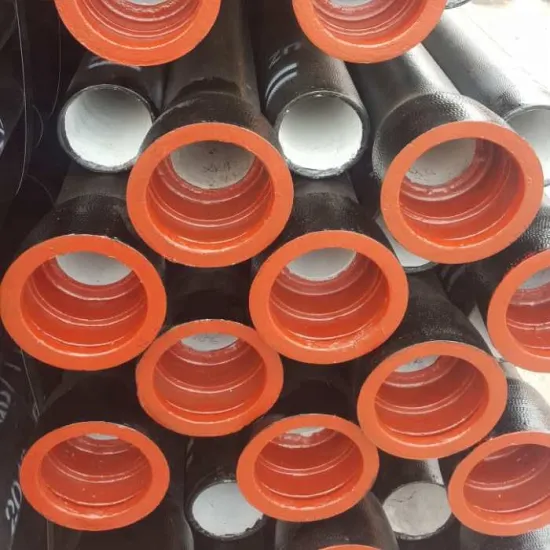 DN80 - 2600 Ductile iron pipe Cement mortar lined with epoxy ceramic