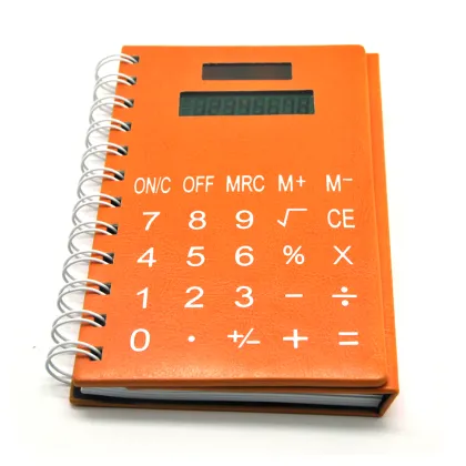 8 digit solar notebook calculator