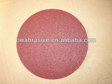 150mm round aluminum oxide velcro disc