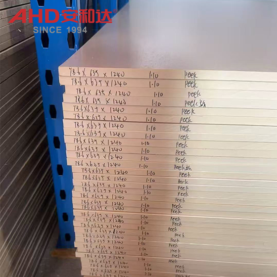 Natural PEEK Sheet Stock