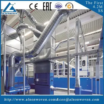Hot selling ALSL-1850 cading machine for geotixile price carding machine for cotton