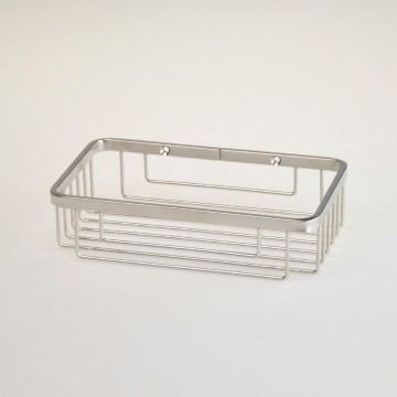 Stainless Steel Wall Mounted Rectangle Soap Basket