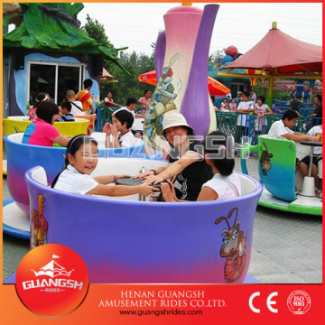 Hot selling outdoor amusement equipment coffee/tea cups rides for kids and adults