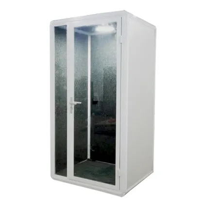 Modular Acoustic Office Pods with Furniture and Seating