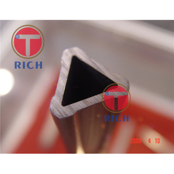 Tubo especial de acero triangular