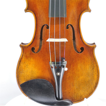 Hand carved antique style violin