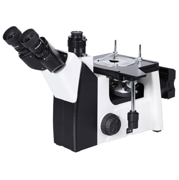 BestScope BS-6004 Inverted LED Trinocular Metallurgical Microscope with Large Size Mechanical Stage