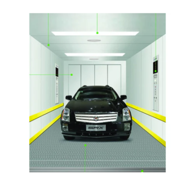 Freight Goods Service Car Elevator with High Security