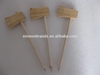 ax shap wood pen ax shape pen