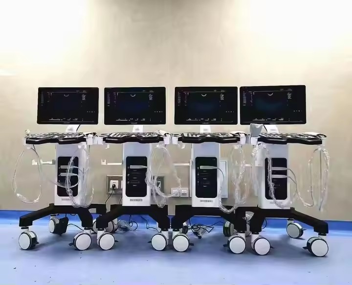 Trolley Color Doppler Ultrasound Scanner