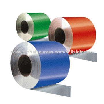 colourful aluminum coils